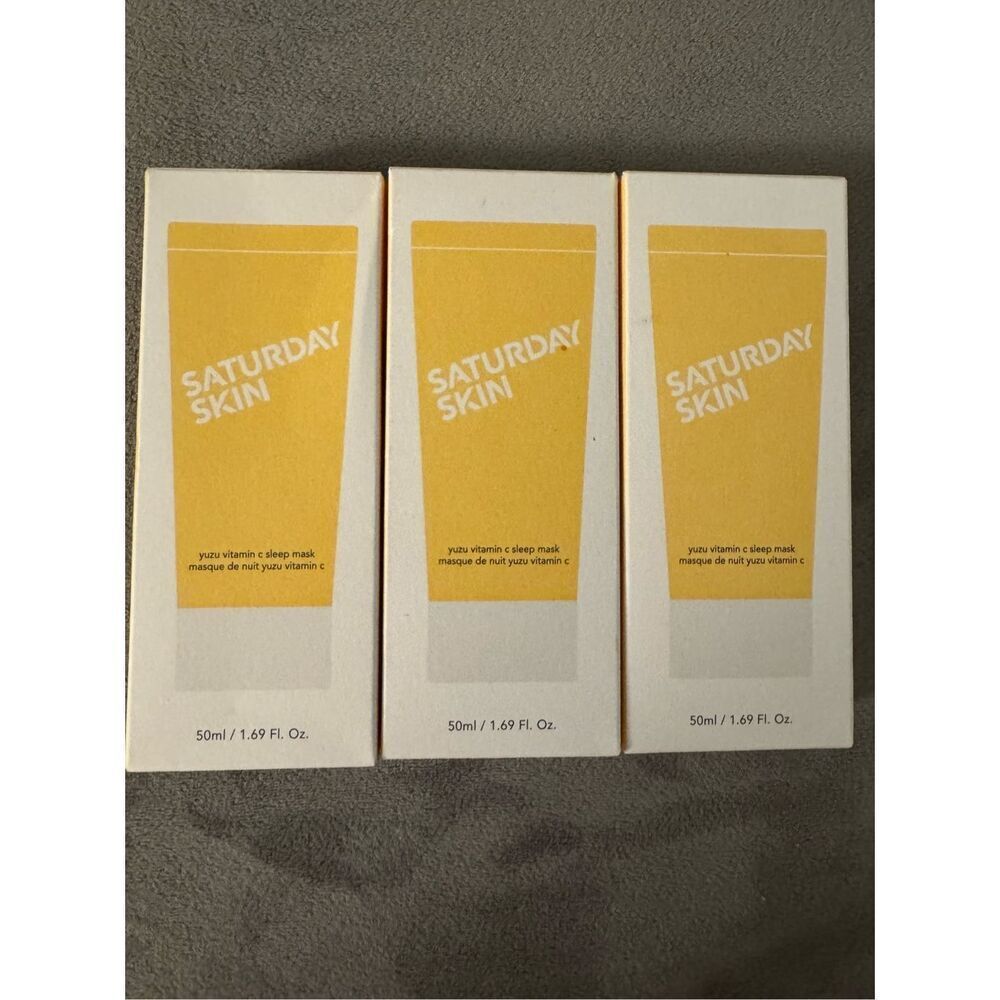 SATURDAY SKIN Yuzu Vitamin C Sleep Mask bundle